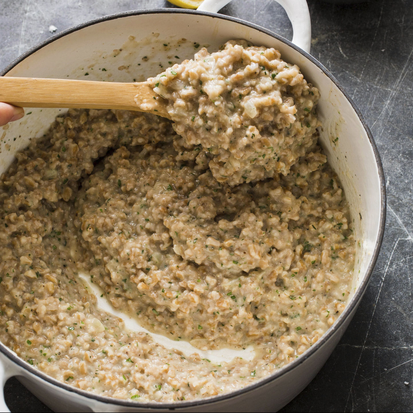 Food Column ATK Parmesan Farrotto